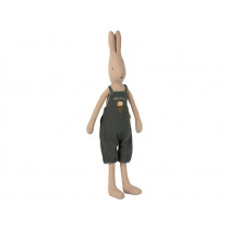 Maileg Rabbit with OVERALL Green (Size 3)