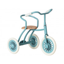 Maileg TRICYCLE for Sister & Brother Mouse blue