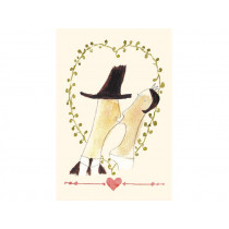 Maileg Greeting Card for Wedding MON AMOUR small