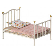 Maileg DOLL BED for MOUSE off white