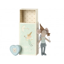 Maileg Tooth Fairy Mouse BIG BROTHER with Tooth Jar