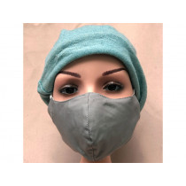 Hickups Fabric Mask ADULTS FEMALE grey