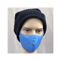 Hickups Fabric Mask ADULTS MALE cobalt blue