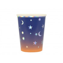 Meri Meri 8 Paper Cups MAKING MAGIC stars