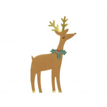 Meri Meri 16 Napkins REINDEER with Ilex