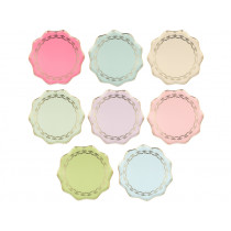 Meri Meri 8 Paper Plates LADUREE PARIS Small