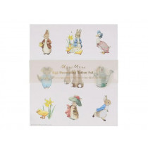 Meri Meri 27 Easter Egg Tattoos PETER RABBIT