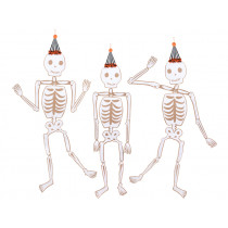 Meri Meri XL Decoration VINTAGE HALLOWEEN 3 Skeletons