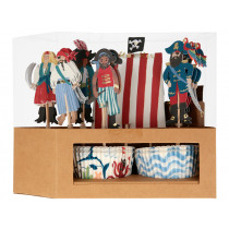 Meri Meri Cupcake Kit PIRATE SHIP