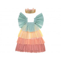 Meri Meri Dress Up Kit Rainbow Ruffle PRINCESS (3-4 years)