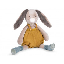 Moulin Roty Soft Toy Rabbit TROIS LAPINS ochre