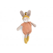 Moulin Roty Soft Toy Small Rabbit TROIS LAPINS red