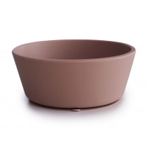 Mushie SILICONE SUCTION BOWL cloudy mauve