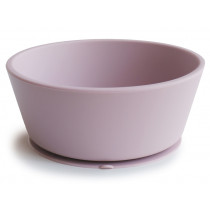 Mushie SILICONE SUCTION BOWL Soft Lilac