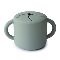 Mushie SNACK CUP cambridge blue