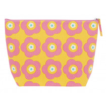 Overbeck and Friends Cosmetic Bag MIMI L yellow-pink