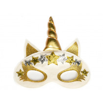 Pellianni Costume Mask UNICORN gold