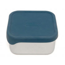 Petit Monkey Stainless steel Lunchbox LUCY balsam blue