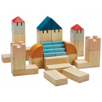 PlanToys 30 Wooden Blocks ORCHARD