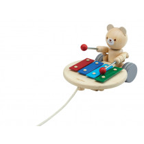 PlanToys Pull-Along Toy MUSICAL BEAR
