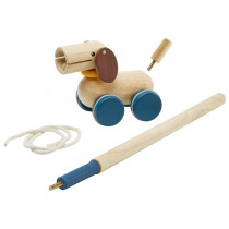 PlanToys Push & Pull Along Toy PUPPY 
