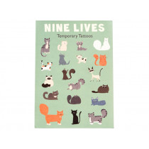 Rex London Tattoos CATS Nine Lives