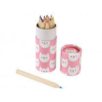 Rexinter 12 Mini Colouring Pencils COOKIE the CAT