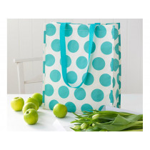 Rex London Shopping Bag SPOTLIGHT Turquoise & Cream