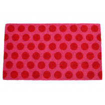 Rex London Doormat SPOTLIGHT Red & Pink
