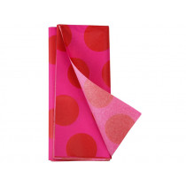 Rex London Tissue Paper SPOTLIGHT red pink