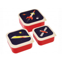 Rex London 3 Snack Boxes SPACE AGE