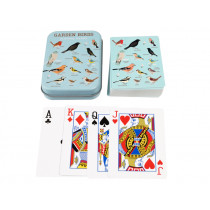 Rex London Playing Cards in a Tin GARDEN BIRDS