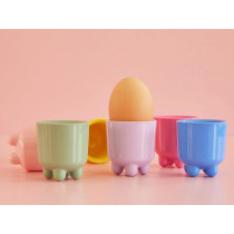 RICE 6 Melamine Egg Cups FLOWER ME HAPPY