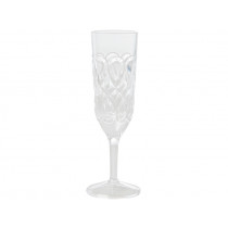 RICE Acrylic Champagne Glass CLEAR