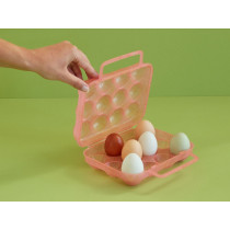 RICE Egg Tray GLITTER pink