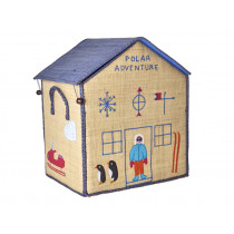 RICE Toy Basket HOUSES ADVENTURE M