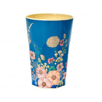 RICE Tall Melamine Cup FLOWER COLLAGE