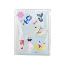 RICE 12 Gift Tags SWIMMER