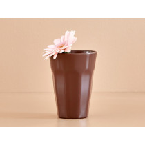 RICE Tall Melamine Cup BROWN