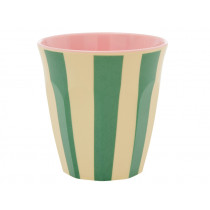 RICE Melamine Cup GREEN STRIPES