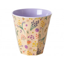 RICE Melamine Cup YIPPIE YIPPIE YEAH Wild Flowers