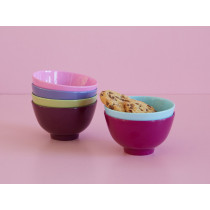 RICE 6 Small Melamine Bowls VIVA LA VIDA Colors 2023