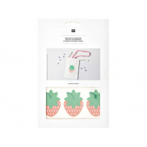 Rico Design 9 IRON-ON PATCHES Strawberries