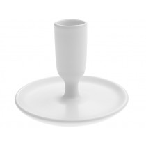 Rico Design Ceramic STEM CANDLE HOLDER M white