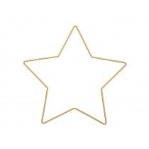 Rico Design Metal STAR Medium gold