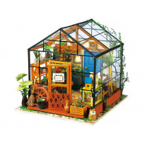 Robotime ROLIFE Wooden Miniature Kit CATHY'S ​​GREENHOUSE