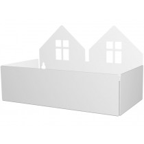 Roommate box shelf TWIN HOUSE white