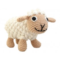 Sindibaba Crochet Cuddly Toy Rattle SHEEP