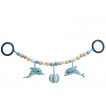 Sindibaba stroller chain DOLPHIN BLUE (LINK)