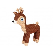Sindibaba Crochet Cuddly Toy Rattle DEER